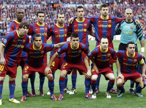 FC Barcelona 2011 Wembley Champions League